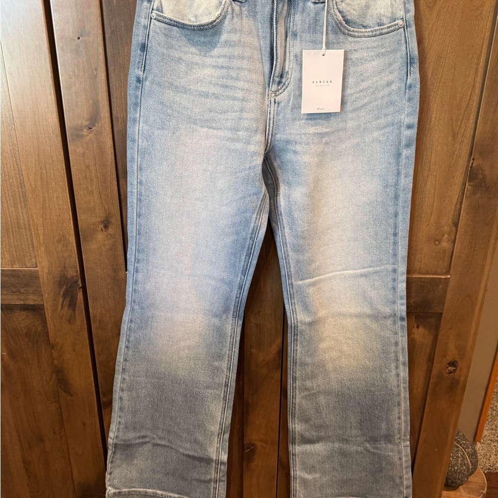 KanCan Light Blue Flare Jeans